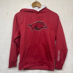 Boys University of Arkansas Razorbacks Youth pullover size M